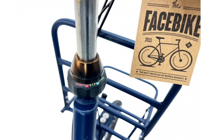 Damesfiets Avalon Cargo 28/56cm/blauw