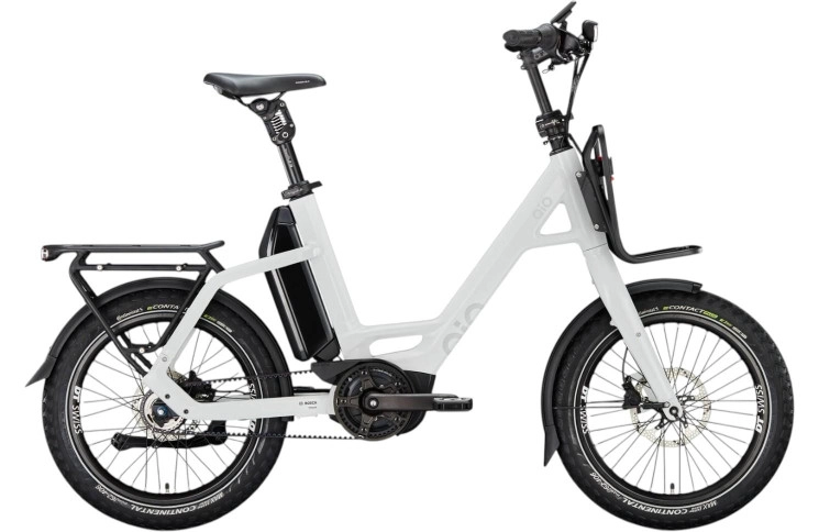 QiO Elektrische compactfiets EINS+ P-5 №1 20"/48cm/5/kristalwit/02652065
