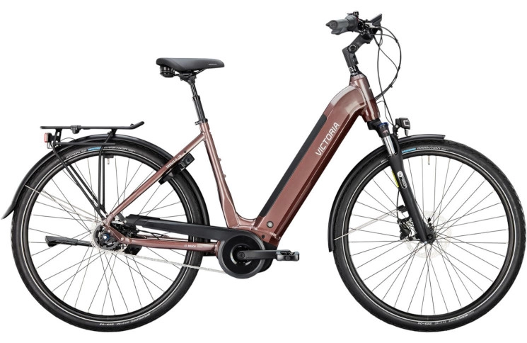 VICTORIA Electric trekking bike TRESALO 13 №1 28"/44cm/5/bornit copper/02920165