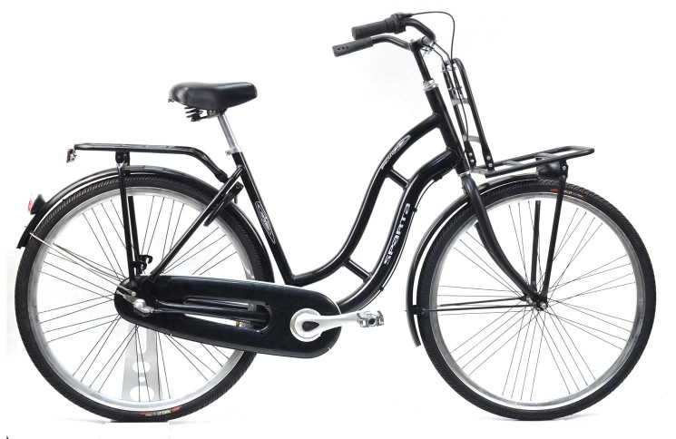 Transportfiets Sparta Pickup 28" M/53 zwart