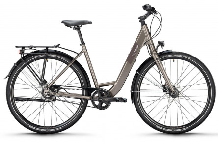 VICTORIA Trekkingfiets TREQANA 9 №1 28"/51cm-M/8/marmergrijs glanzend/02921291