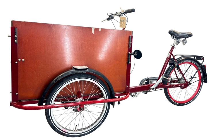 Bakfiets Tmannetje 24"/roud
