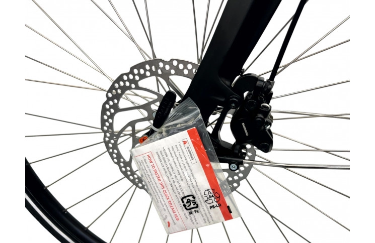 E-BIKE VOGUE ZENDA M300 28" 51cm, matt-black/Bafang m300/36V 13Ah 468Wh/LCD