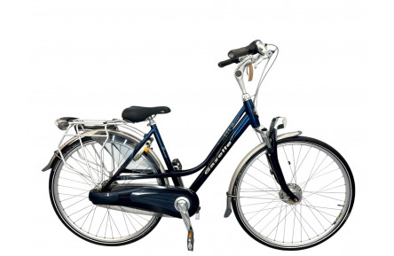 Woman's bicycle Gazelle Davos w/al/blue/28/sity/f50cm