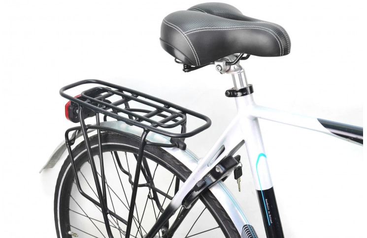 Man's bike Gazelle Eclipse 28" 61 cm white-black