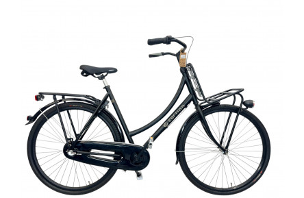 Damesfiets Cortina 28" L/57 zwart matt W/N