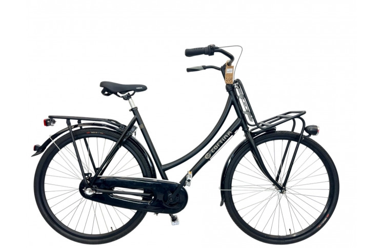 Damesfiets Cortina 28" L/57 zwart matt W/N