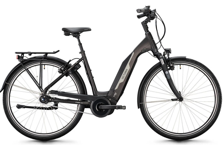 VICTORIA Elektrische trekkingfiets TRESALO 5 №1 28"/46cm-S/7/cosmos antraciet mat/02920724