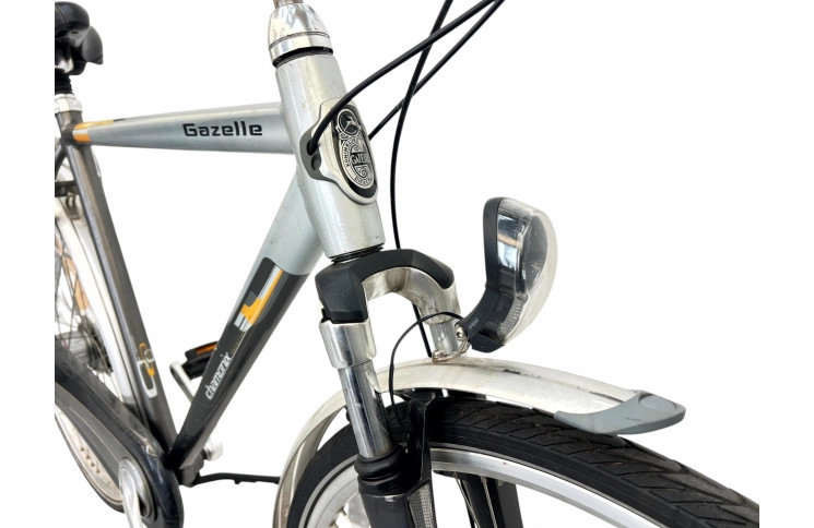 Men's bicycle Gazelle Chamonix 28" 57 cm gray