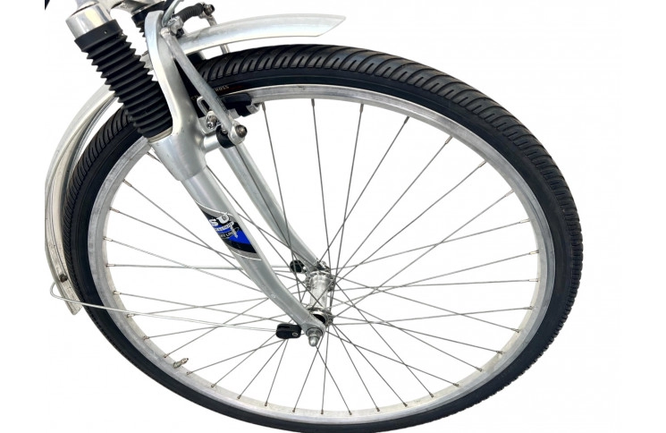 Damesfiets NSU 28" 56 blauw-grijs