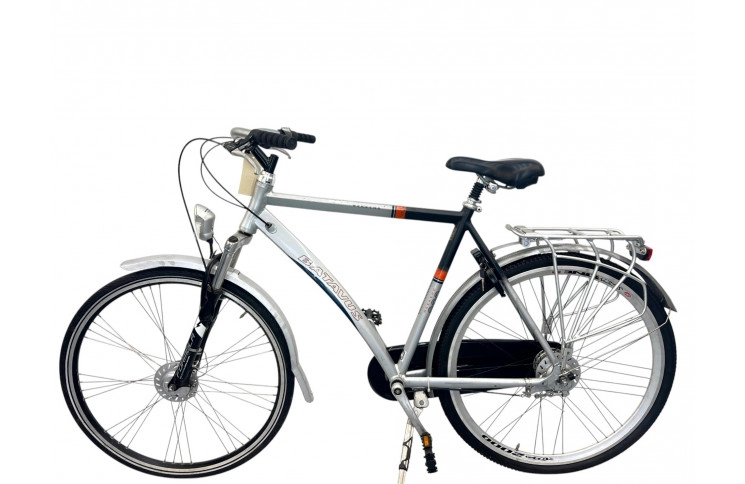 Herenfiets Batavus Weekend silver/28/sity/al/m
