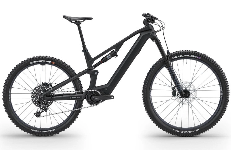 CONWAY Elektrische MTB Full-Suspension Ryvon ST 4.0 29"/42cm-M/12/carbon mat - zwart/02830067