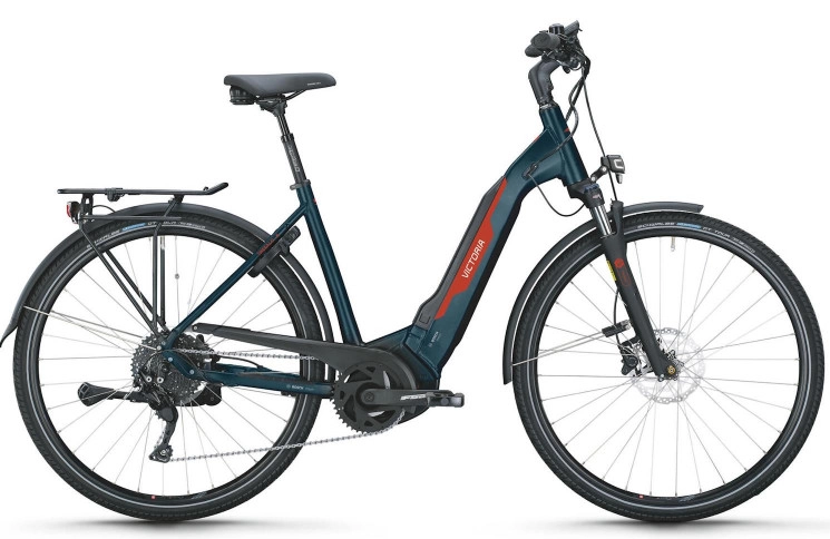 VICTORIA Electric trekking bike Tresalo 6 №1 28"/56cm-L/10/dark night/02920678