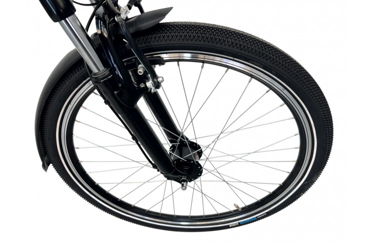 Boys bike Noxon RAD SWEEPER HE 26"/38cm FG/ND 7GG BLACK MATT