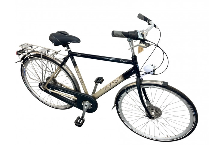 Herenfiets RIH Sigma 28" 57 cm brons-zwart 