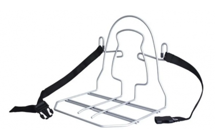 Bagagedrager Monkey Mee Steco zilver