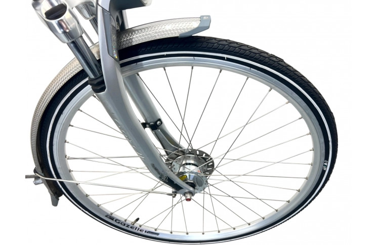 Damesfiets Gazelle Davos 28"/49cm/Blauw-grijs