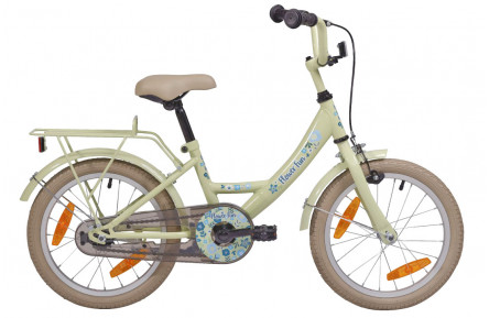 Meisjesfiets 18" BikeFun Flower Fun Girls, groen