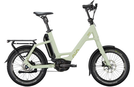 QiO Elektrische compactfiets EINS P-5 №1 20"/48cm/5/licht olijf mat/02652044