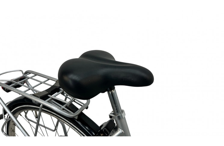 Damesfiets Sparta Athos 28"/50cm/Zwart-zilver