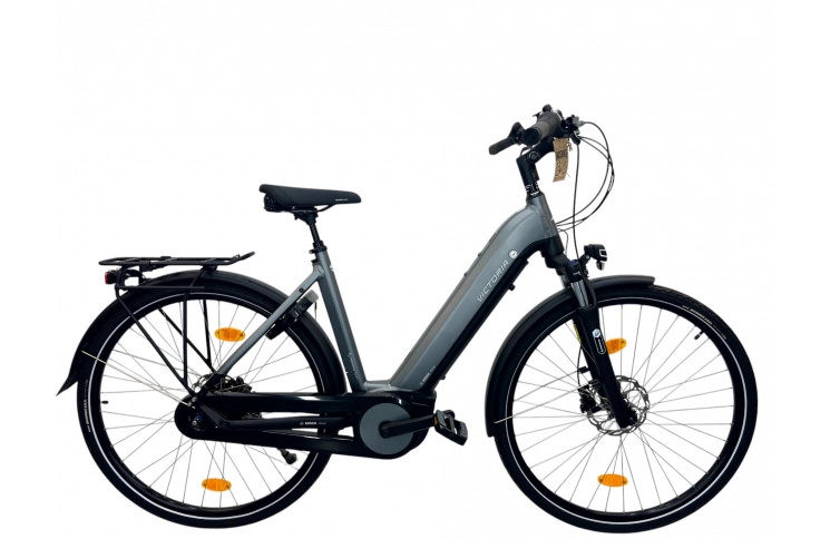 Elektrische fiets 28" Vicotria eTrekking 11.4H, 500 Wh, 51, grijs