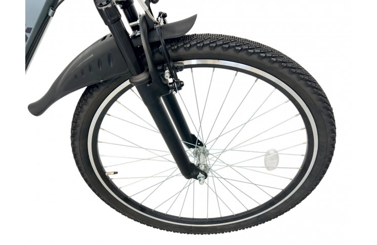 Jongensfiets Altec Attack 26" 33cm MTB N-3 Antraciet-Blue