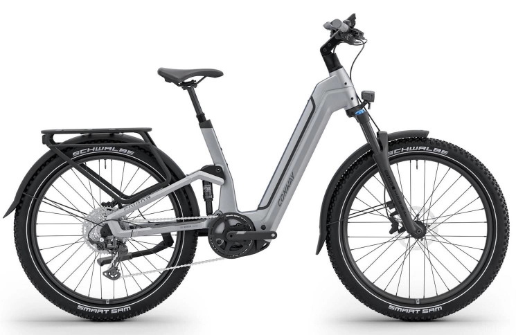 CONWAY Elektrische SUV Cairon SUV FS 4.0 №2 27.5"/42cm-S/12/metallic grijs mat/02810749