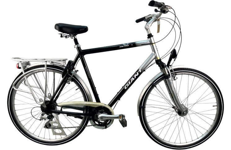 Herenfiets Giant Metro 28"/60cm/Zwart-grijs