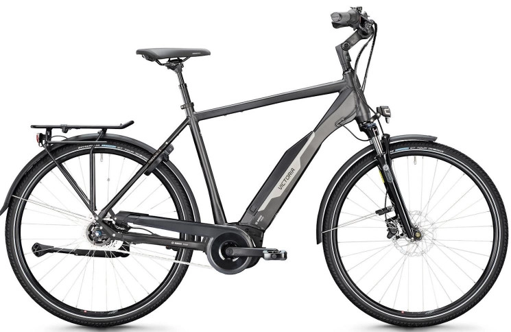 VICTORIA Electric trekking bike TRESALO 3 №1 28"/58cm-L/7/cosmos anthracite matt/02920741