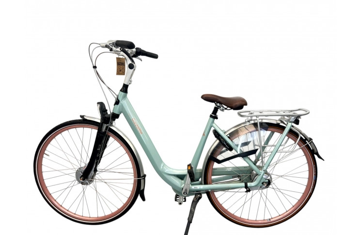 Woman's bicycle Gazelle Orange w/blue/28/al/sity/f49