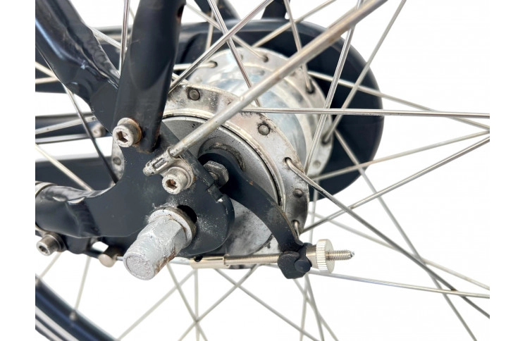 Damesfiets Bikkel 28"/55cm/zwart