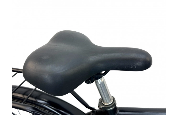 Herenfiets Cortina Man Silver 28"/50cm/blakc