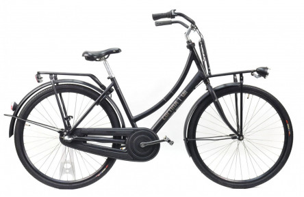 Damesfiets Cortina U4 28" S/50 mat zwart
