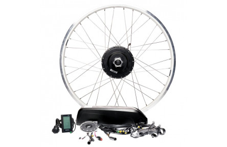 Bafang 250W achterwielmotor ombouwset LCD display met frame accu