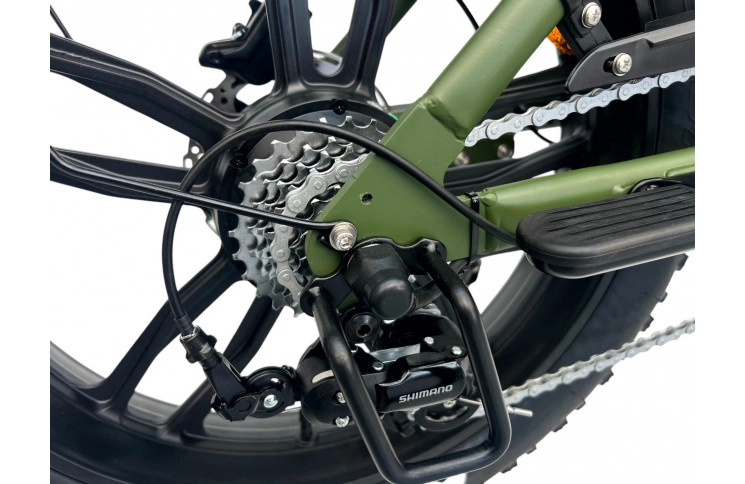 DIABLO E-BIKE, E-ONE, MATT-GREEN, 1000819 ACCU 15AH 48V 720WH