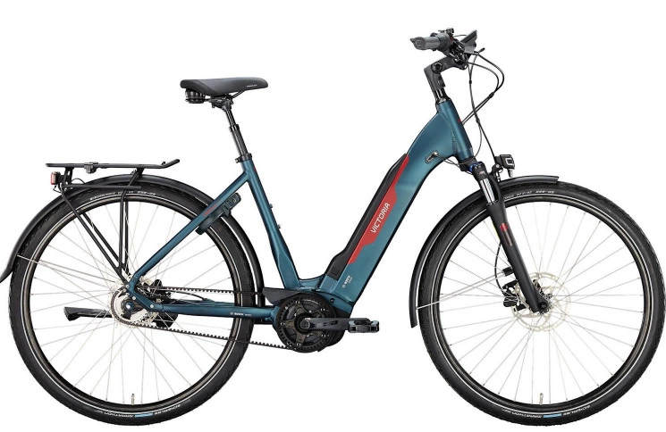 VICTORIA Electric trekking bike Tresalo 7 28"/56cm-L/5/dark night matt/02980543