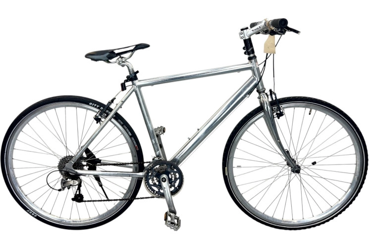 Herenfiets Silver 28"/51cm/grijs