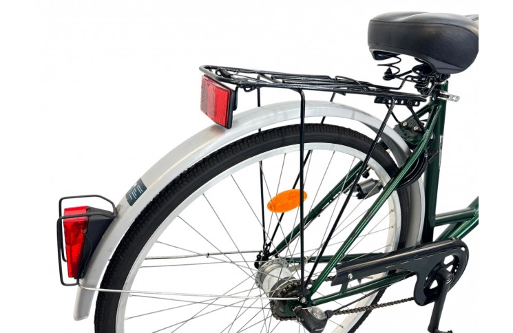 Damesfiets Fischer w/sity/green/28//50cm