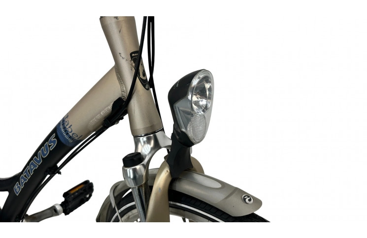 Damesfiets Batavus Crescendo 28"/57/Zwart-bruin