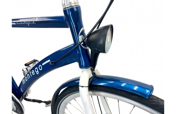 Herenfiets Montego Avantgarel 28"/54cm/blauw