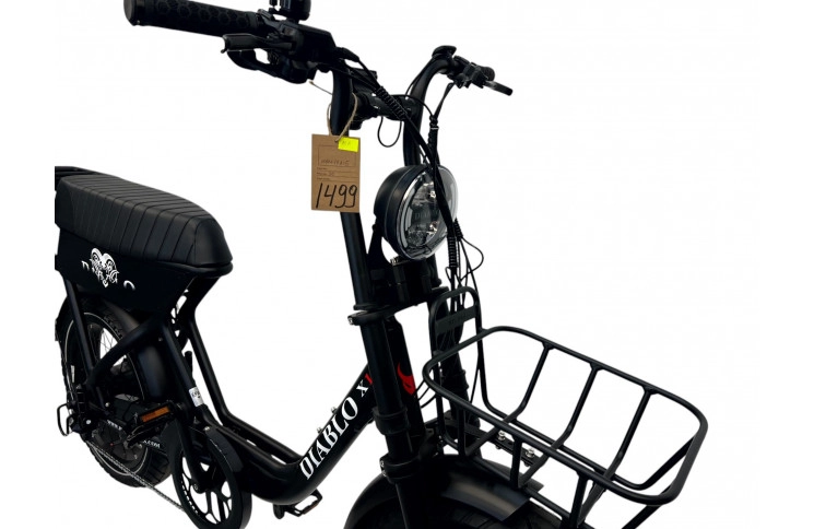 DIABLO E-BIKE, X1, 7DR SHIMANO, HYDRAULIC, MATT-BLACK, 1000458 ACCU (15AH,48V,720WH)
