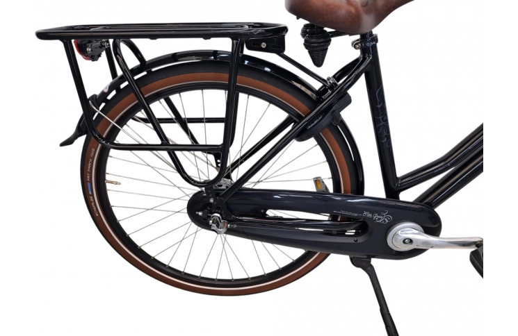 Damesfiets Gazelle Miss Grace 28"/50cm/zwart/transport