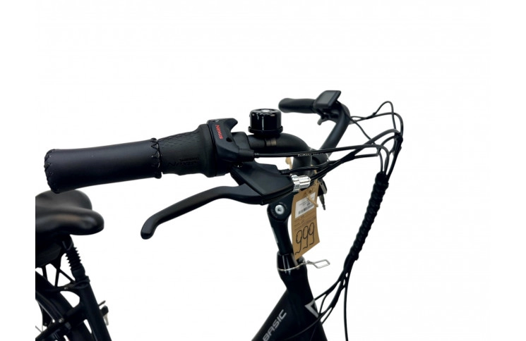 E-BIKE VOGUE BASIC, 3SP, 47CM, MATT-BLACK-BROWN, 36V/13Ah/45Nm/468Wh