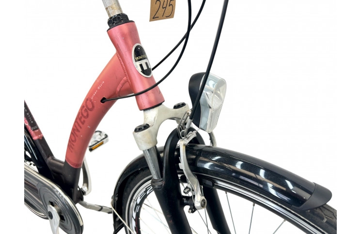 Damesfiets Montego Urban Style 28" S/49 zwart-rose