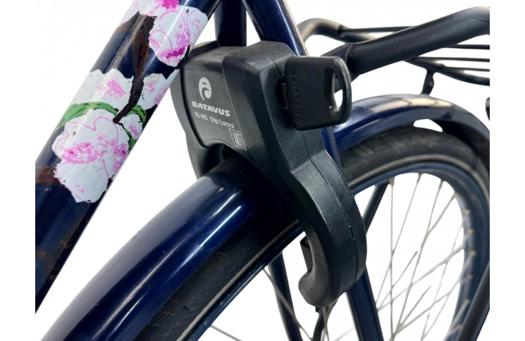 Damesfiets Sparta Granny 28"/56cm/donker-blauw