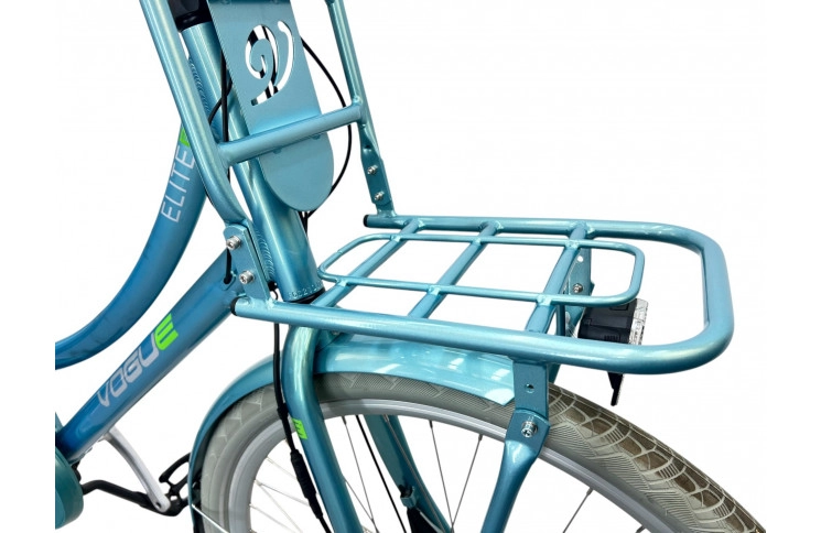 Damesfiets E-Bike VOGUE ELITE, 7SP/28"/50CM/MINT-BLUE/36V 13Ah 468Wh