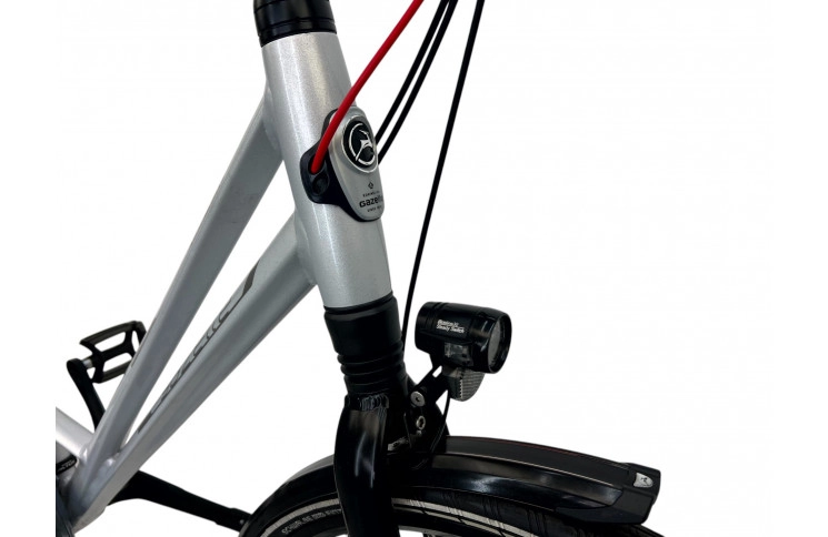Damesfiets Gazelle Eclipse Trecking w/al/sity/silver/28/f53