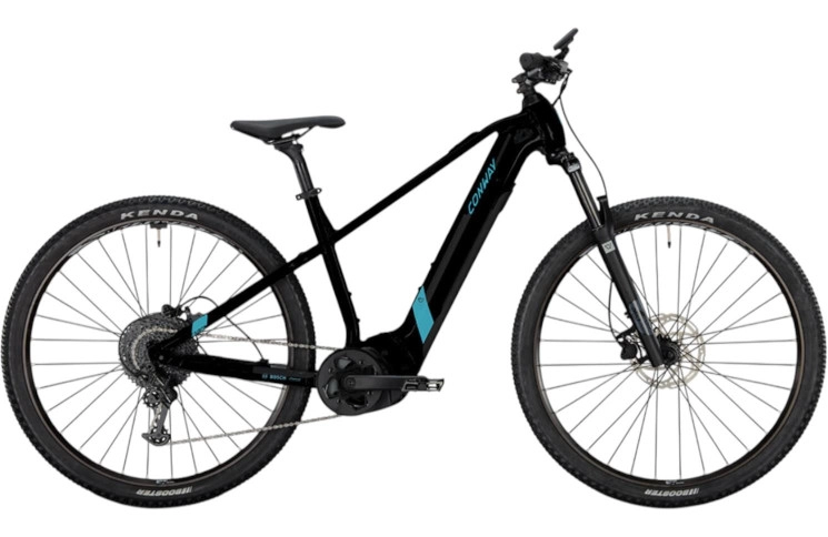 CONWAY Electric MTB Hardtail Cairon S 2.0 625 29"/45cm-M/9/black metallic - turquoise metallic/02825859