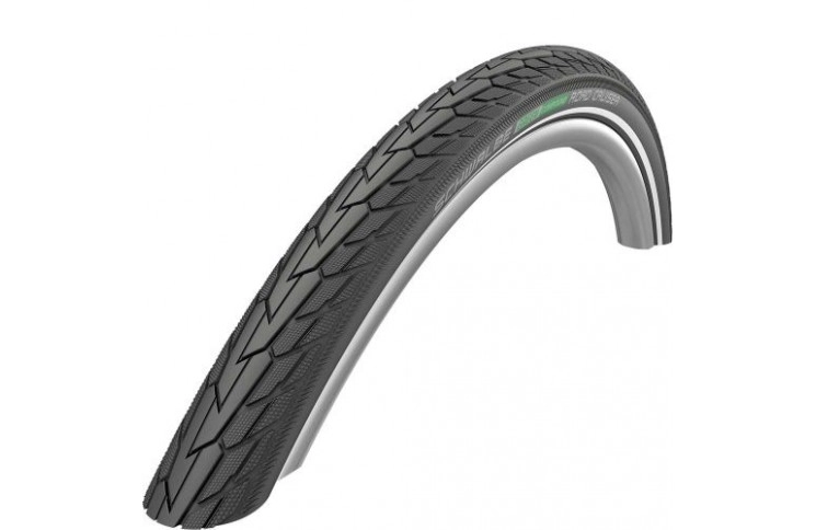Buitenband Schwalbe Road Cruiser K-Guard 28 x 1.60" / 42-622 mm - zwart met reflectie