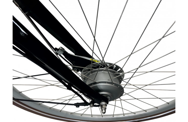 E-BIKE VOGUE MESTENGO, 7SP 1, 50CM, SHINE-BLACK, 36V/12.8Ah/45Nm/468Wh